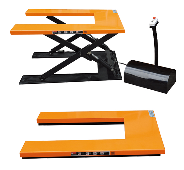 U Shape Scissor lift table